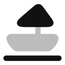 Free Segelboot Kusten Symbol