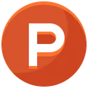 Free P Soziales Medien Symbol