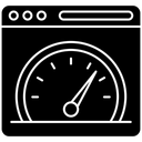 Free Seitengeschwindigkeit  Symbol