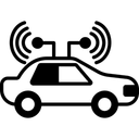Free Self-Driving Car  Icon