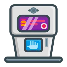 Free Self service kiosk medical  Icon