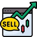 Free Sell Stock  Icon