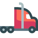 Free Semi Truck Truck Delivery Icon