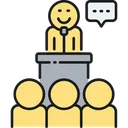 Free Seminar Conference Presentation Icon