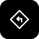 Free Izquierda Flecha Signo Icono
