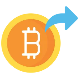 Free Send bitcoin  Icon
