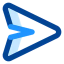 Free Airplane Chat Email Icône