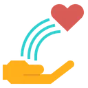 Free Send Love Charity Icon