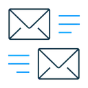 Free Send Receive Mail Send Receive Icon