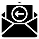 Free In Sent Mail Icon