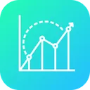 Free Seo Benchmark Graph Icon