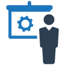 Free Conference Seminar Seo Training Icon
