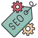 Free Seo Marketing Badge Icon