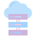 Free Server Database Cloud Computing Icon