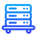 Free Server Database Storage Icon