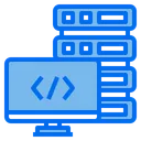 Free Computer Server Hosting Icon