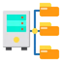 Free Hosting Server Technology Icon