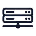 Free Server Database Storage Icon