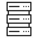 Free Server Database Storage Icon