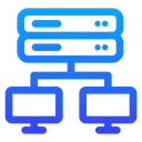 Free Server Database Storage Icon