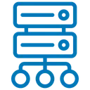 Free Server Database Storage Icon