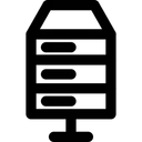 Free Server Network Server Database Icon