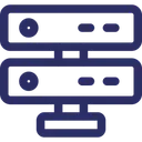 Free Data Center Servers Web Hosting Icon