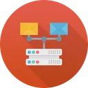 Free Server Message Envelope Directory Server Icon