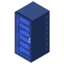 Free Server Rack Rack Server Icon