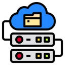 Free Storage Data Cloud Icon