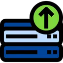 Free Server Upload Server Database Icon