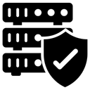 Free Datenbank Schutz Server Symbol