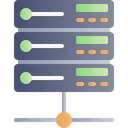 Free Serververbindung Server Datenbank Symbol