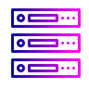 Free Donnees Centre Serveur Icône