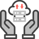 Free Service Cloud Database Icon