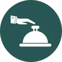 Free Servicio De Botones Timbre De Escritorio Timbre De Hotel Icono
