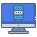 Free Servidor Base De Datos Almacenamiento Icon