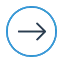 Free Seta Direita Circulo Ícone