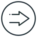 Free Seta direita  Ícone