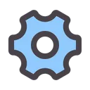 Free Setting Cogwheel Gear Icon
