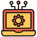 Free Configuration Control Laptop Icon