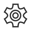 Free Settings Gear Setting Icon