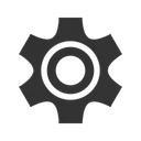Free Settings Gear Setting Icon