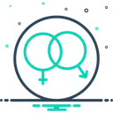 Free Sex Unisex Heterosexual Icon