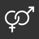 Free Sexual Reproductive Health Sex Sign Gender Sign Icon