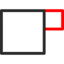 Free Shape Square Box Icon