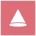 Free Shape Cone Geometry Icon