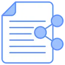 Free Share Document Document Share File Icon