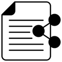 Free Share Document Document Share File Icon