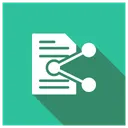 Free File Share Document Icon